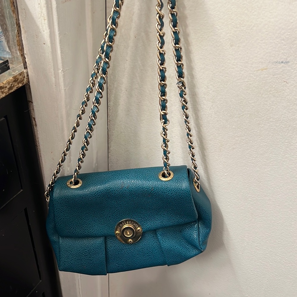 Henri Bendel leather pebble crossbody
